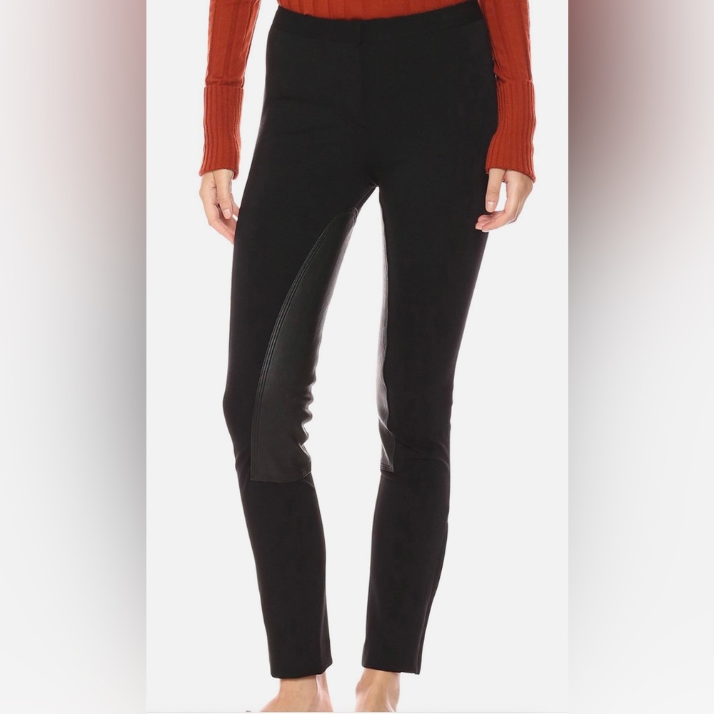 Theory fixture point black riding pants